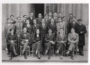 Aula de formatura da École Normale Supérieure, Paris, 1931